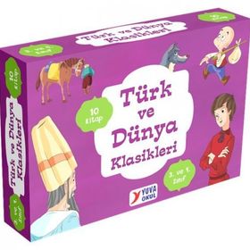 3. ve 4. Sınıflar İçin Türk Ve Dünya Klasikleri 10 Kitap