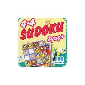+3 Yaş 4x4 Sudoku-Dikkat Atolyesi Yayınları