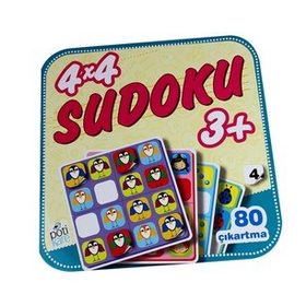 +3 Yaş 4x4 Sudoku-Dikkat Atolyesi Yayınları