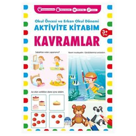 +3 Yaş Aktivite Kitabım - Kavramlar - Martı Çocuk