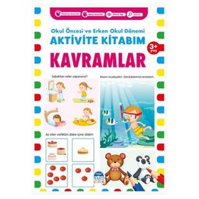 +3 Yaş Aktivite Kitabım - Kavramlar - Martı Çocuk