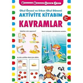 +3 Yaş Aktivite Kitabım - Kavramlar - Martı Çocuk