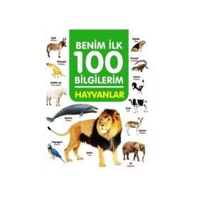 +3 Yaş Benim İlk 100 Bilgilerim Hayvanlar-0-6 Yaş Yayınları