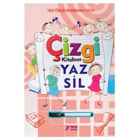 +3 Yaş Çizgi Kitabım Yaz Sil-Yuva Yayınları
