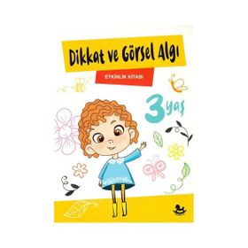 3 Yaş Dikkat ve Görsel Algı Etkinlik Kitabı - Keskin Color