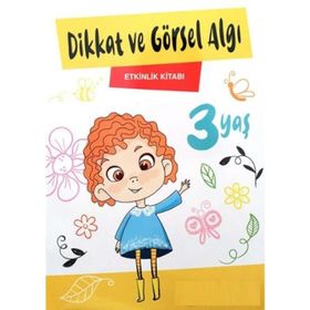 3 Yaş Dikkat ve Görsel Algı Etkinlik Kitabı - Keskin Color