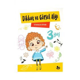 3 Yaş Dikkat ve Görsel Algı Etkinlik Kitabı - Keskin Color