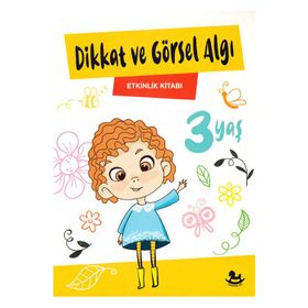 3 Yaş Dikkat ve Görsel Algı Etkinlik Kitabı - Keskin Color