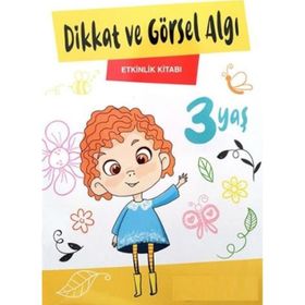 3 Yaş Dikkat ve Görsel Algı Etkinlik Kitabı - Keskin Color