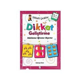 +3 Yaş Dikkatli Çocuklar Dikkat Geliştirme-Kukla Yayınları