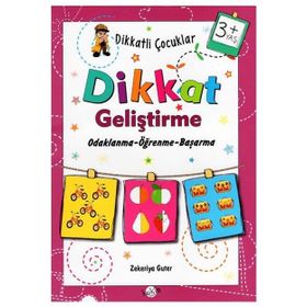 +3 Yaş Dikkatli Çocuklar Dikkat Geliştirme-Kukla Yayınları