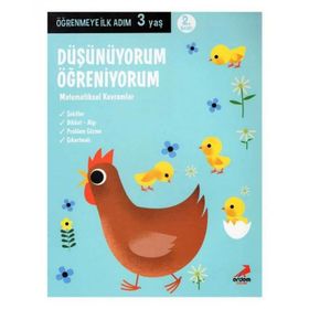 +3 Yaş Düşünüyorum Öğreniyorum-Erdem Yayınları