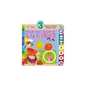 3+ Yaş Haydi Sayı Sayalım - Sürprizli ve Renkli Kitaplar Serisi - 0-6 Yaş Yayınları