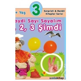 3+ Yaş Haydi Sayı Sayalım - Sürprizli ve Renkli Kitaplar Serisi - 0-6 Yaş Yayınları