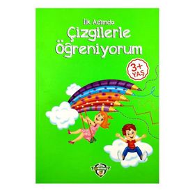 +3 Yaş İlk Adımda Çizgilerle Öğreniyorum Kitabı Meşe Yayınları