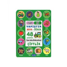 +3 Yaş İlk Kelimelerle Çiftlik-Parıltı Yayınları