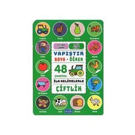 +3 Yaş İlk Kelimelerle Çiftlik-Parıltı Yayınları