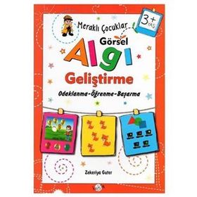 +3 Yaş Meraklı Çocuklar Görsel Algı Geliştirme-Kukla Yayınları
