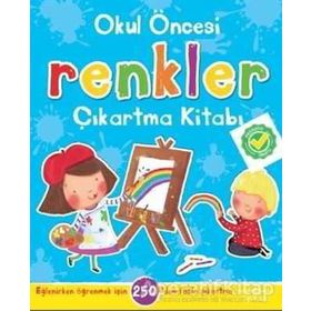 +3 Yaş Okul Öncesi Renkler Çıkartma Kitabı-İş Bankası Yayınları