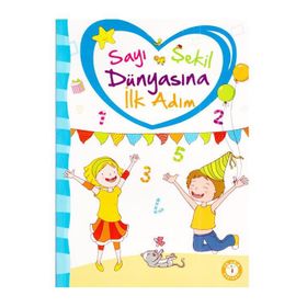 3 Yaş Sayı Ve Şekil Dünyasına İlk Adım-İlk Adım Yayınları