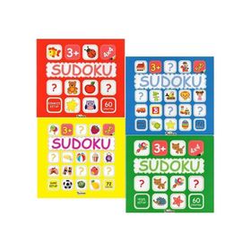 +3 Yaş Sudoku 4’lü Set - Teleskop Popüler Bilim Yayınları