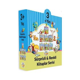 3+ Yaş Sürprizli - Renki Kitaplar Serisi - 7 Kitap Takım - 0-6 Yaş Yayınları
