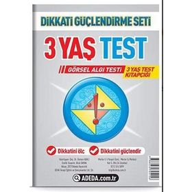 3 Yaş Test Görsel Algı Seti - 3 Yaş Test Kitapçığı - Doç. Dr. Osman Abalı
