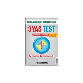 3 Yaş Test Görsel Algı Seti - 3 Yaş Test Kitapçığı - Doç. Dr. Osman Abalı