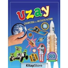 +3 Yaş Uzay Çıkartma Ve Aktivite Kitabı-Parıltı Yayınları