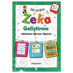 +3 Yaş Zeki Çocuklar Zeka Geliştirme-Kukla Yayınları