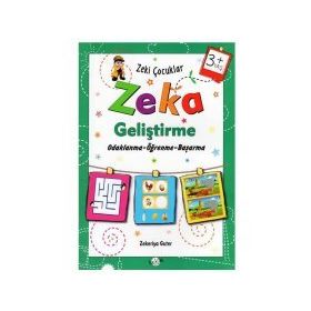 +3 Yaş Zeki Çocuklar Zeka Geliştirme-Kukla Yayınları