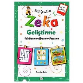 +3 Yaş Zeki Çocuklar Zeka Geliştirme-Kukla Yayınları