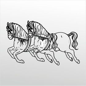 30 cm Atlar Folyo Sticker