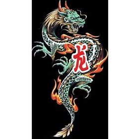 30 cm Ejderha Folyo Sticker