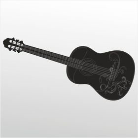 30 cm Gitar Folyo Sticker