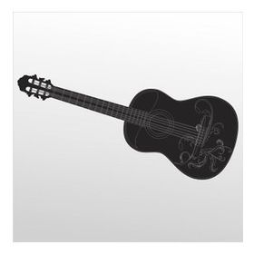 30 cm Gitar Folyo Sticker
