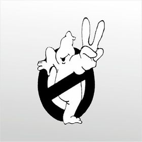 30 cm Hayalet Folyo Sticker