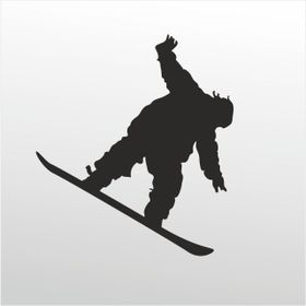 30 cm Kayakçı Folyo Sticker