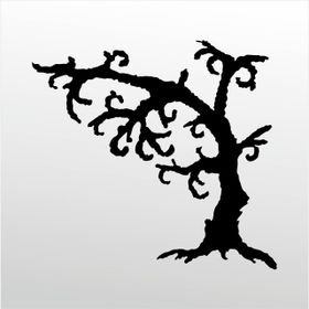 30 cm Kurumuş Ağaç Folyo Sticker