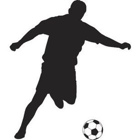 30 cm Sporcu Folyo Sticker