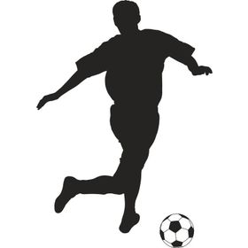 30 cm Sporcu Folyo Sticker
