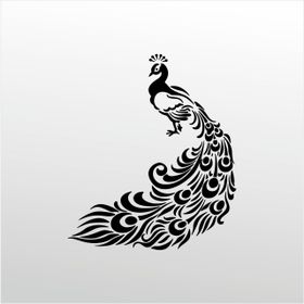 30 cm Tavuz Kuşu Folyo Sticker