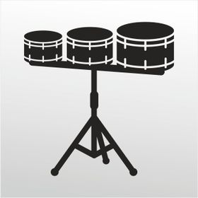 30 cm Üçlü Tumba Folyo Sticker