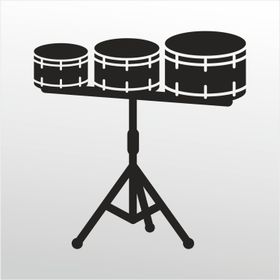 30 cm Üçlü Tumba Folyo Sticker