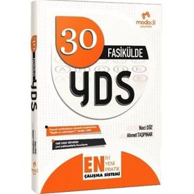 30 Fasikülde YDS Hazırlık Seti Modadil Yayınları