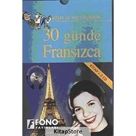 30 Günde Fransızca kitap + 3 CD - Aydın Karaahmetoğlu