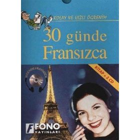30 Günde Fransızca kitap + 3 CD - Aydın Karaahmetoğlu