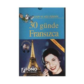 30 Günde Fransızca kitap + 3 CD - Aydın Karaahmetoğlu