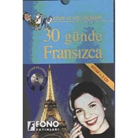 30 Günde Fransızca kitap + 3 CD - Aydın Karaahmetoğlu