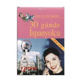 30 GÜNDE İSPANYOLCA KITAP+4 CD - KOMISYON